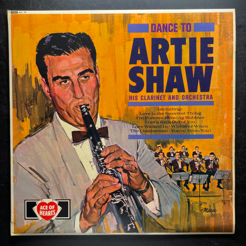 Artie Shaw And His Orchestra ‎– Dance To Artie Shaw And His Orchestra (Англия 1964г.)