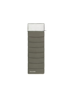 Мешок спальный Naturehike Lingdong, 225х75см, (ТК: +2C), (правый), зеленый