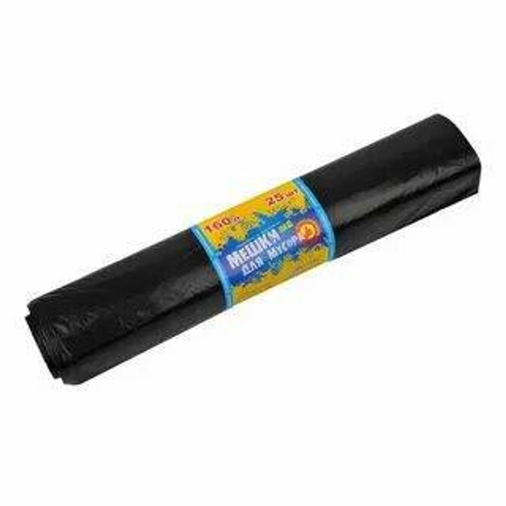 Мешки д/мусора 240л *10шт рулон 45мкм ПВД 90*140см Асс-Пак