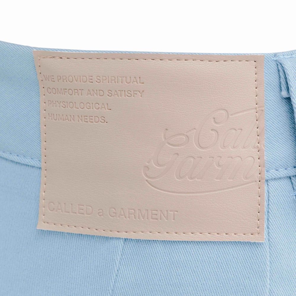 Брюки Called a Garment Classic wide chinos Мужские небесно-голубые