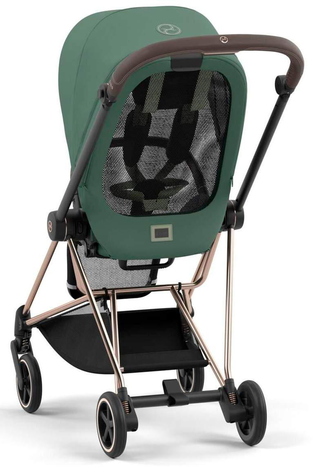 Прогулочная коляска Cybex Mios III Rosegold complete Leaf Green