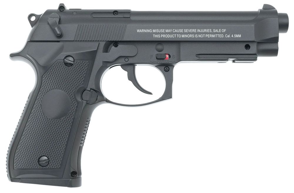 Пистолет пневматический Stalker S92ME (аналог &quot;Beretta 92&quot;) к.4,5мм