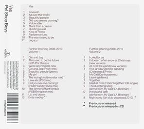 Pet Shop Boys / Yes (3CD)