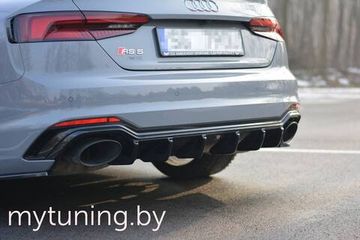 Диффузор бампера заднего для AUDI RS5 B9 (17-...)