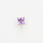 Princess prong tops with Semi-Precious stone