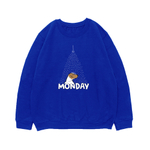 Свитшот "Джек Рассел в понедельник"