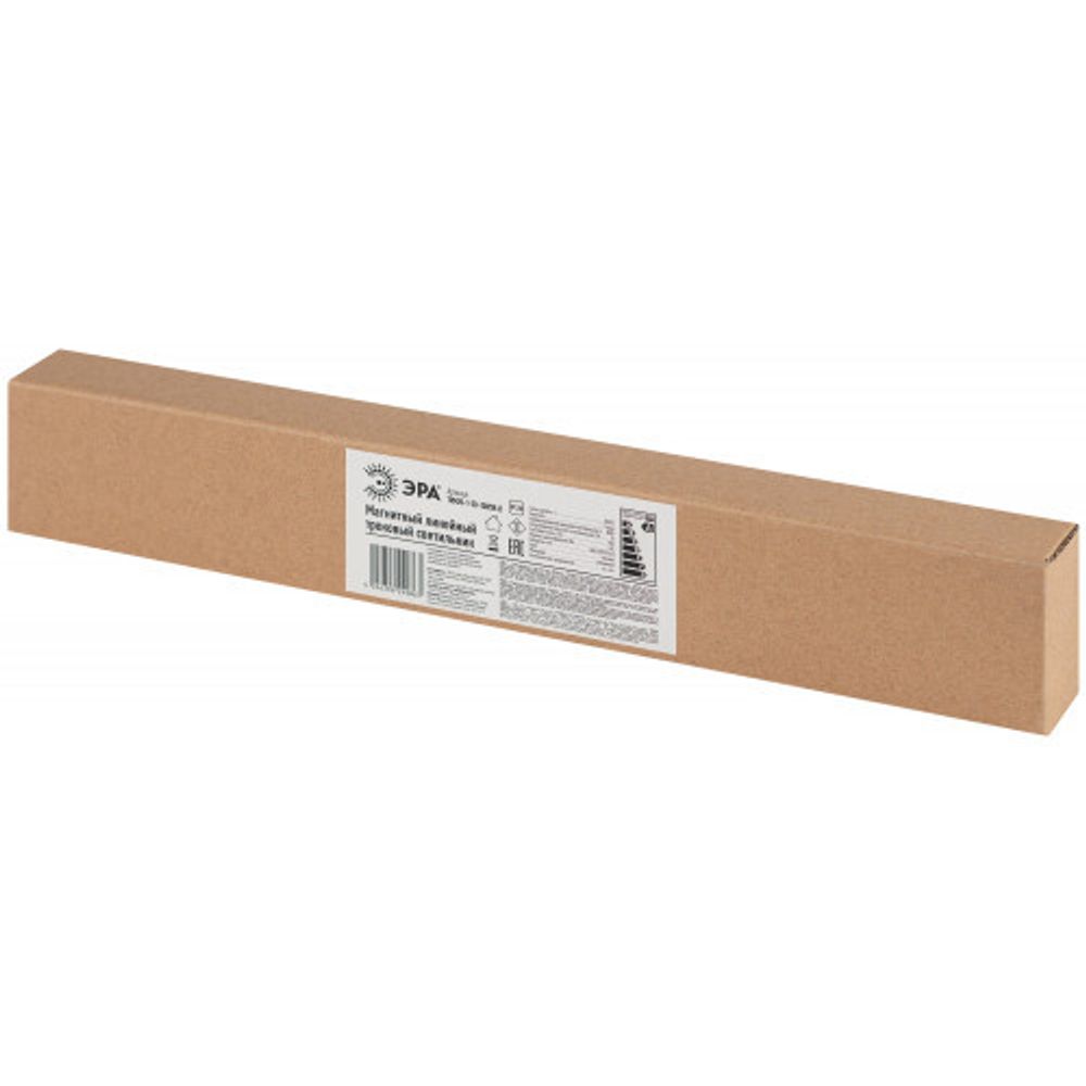 Магнитный трековый светильник ЭРА TRM20-1-30-10W3K-B для системы NOVA 30см 48V 10Вт 3000К заливающий свет черный