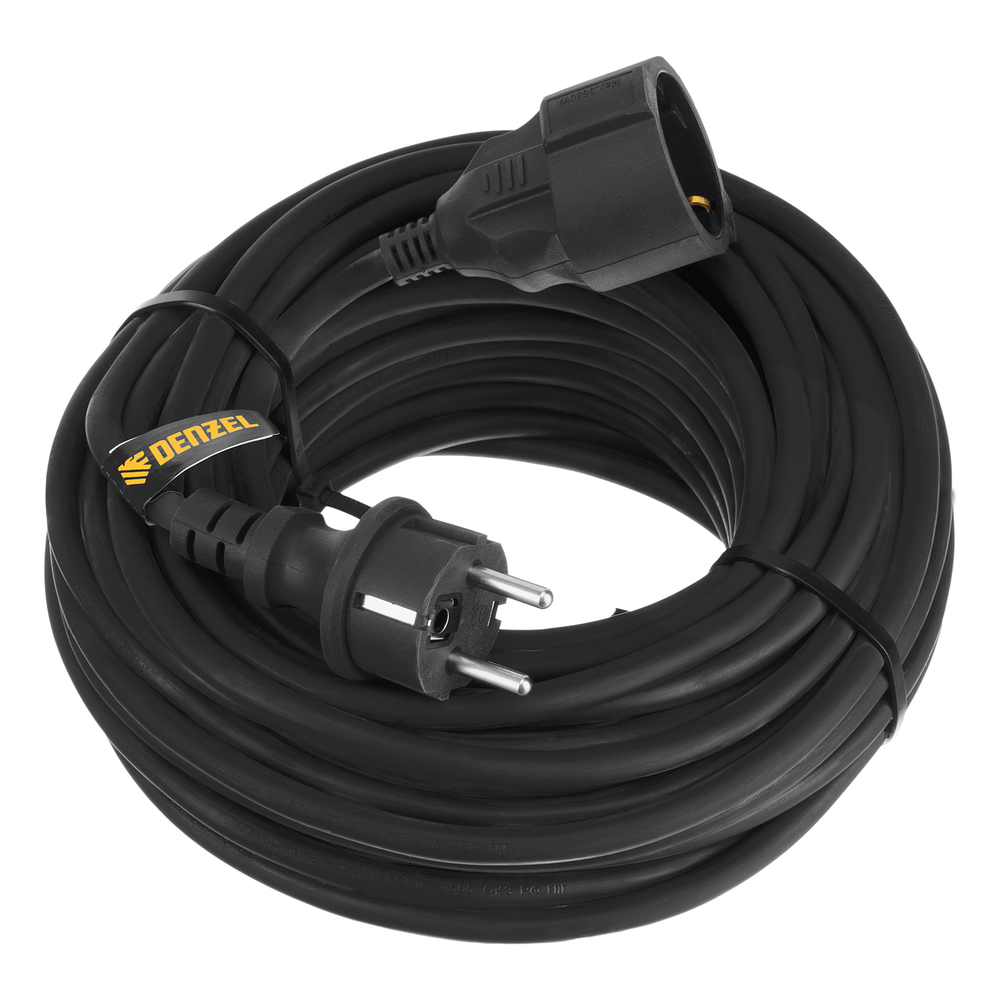 Удлинитель-шнур силовой Top Series, КГТТ, 20м, 1 розетка, 3 x 1,5 мм Denzel