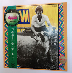Винтажная виниловая пластинка Paul And Linda McCartney Ram (Japan 1971)