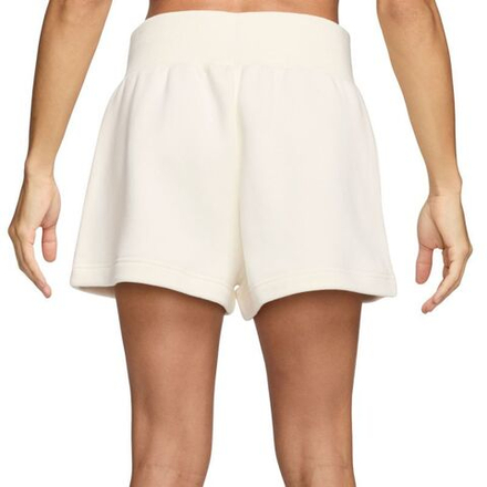 Женские теннисные шорты Nike Court Phoenix Fleece High-Waisted Loose Fit - pale ivory