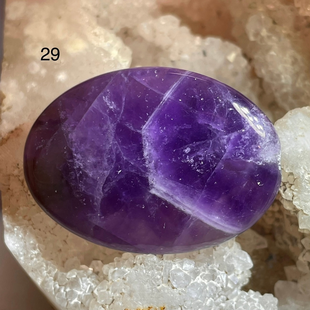 49391 Аметист Бусина овал 25*35мм-91