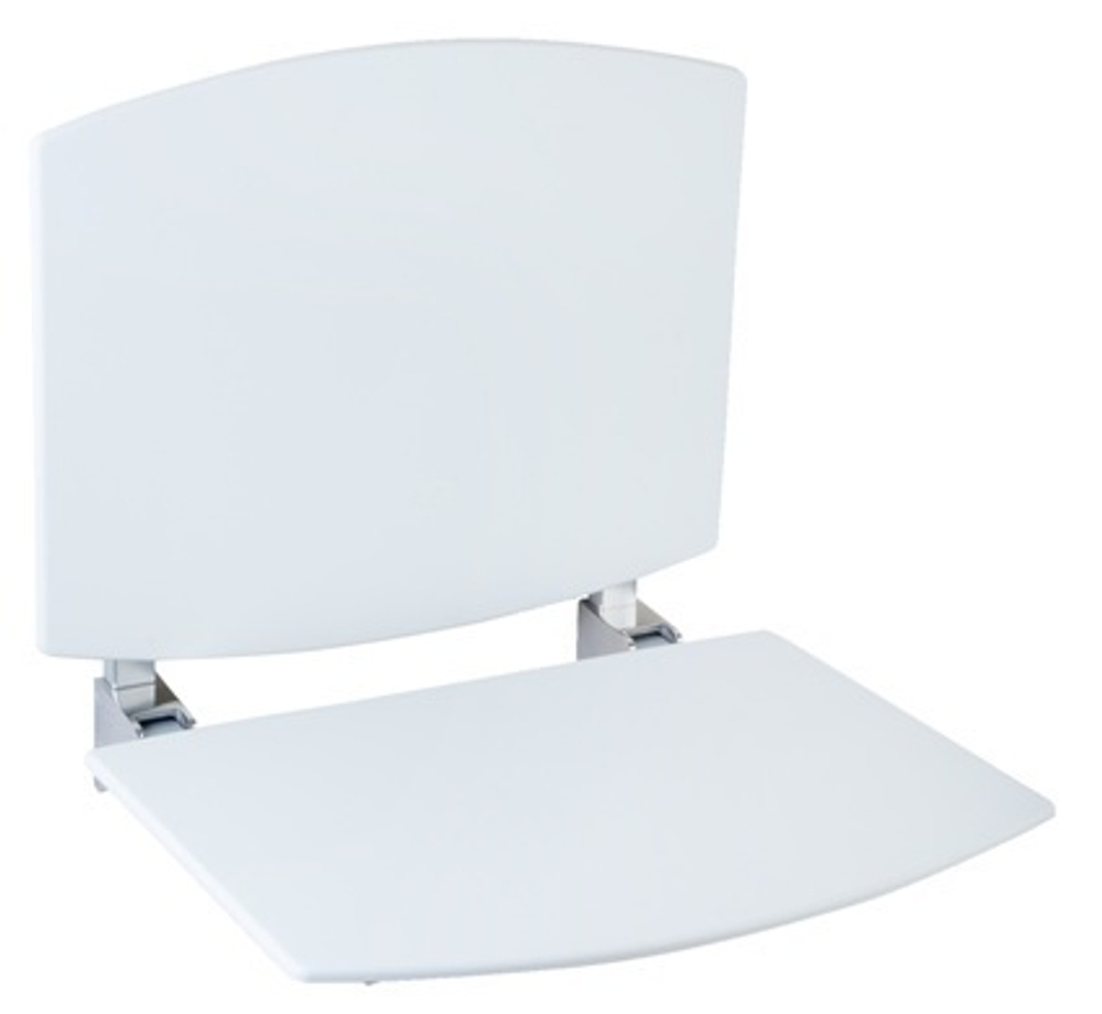 Сиденье для душа ABS NOFER 15042.FIX.NBA белый