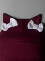 Шапка детская осенняя с ушками