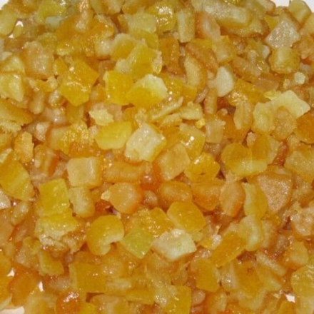 Цукаты лимонные засахаренные куб 4*4 мм Амброзио, 100 гр