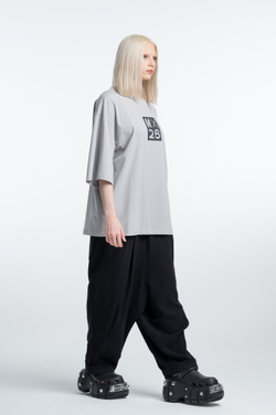 Футболка oversize из легкого трикотажа