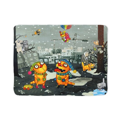 Плед "Первый снег"