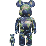 Дизайнерские игрушки BE@RBRICK 1000%400%100% EARTH 7cm/28cm/70cm, EARTH