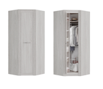 Шкаф угловой Монако ШК-42 ясень белый