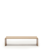 Litto Журнальный столик из шпона дуба натурального цвета 140 x 70 см