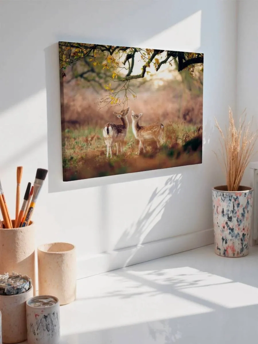 Картина на стену 40 X 50 Оленята
