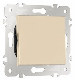 Выключатель перекрестный одноклавишный без рамки Arte Milano 203 203.34-1.shampan
