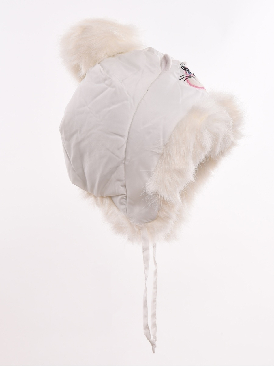 Шапка ушанка для девочки на иск.меху