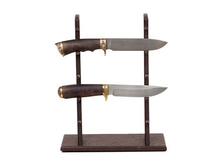 Стойка из венге для 5 ножей высокая