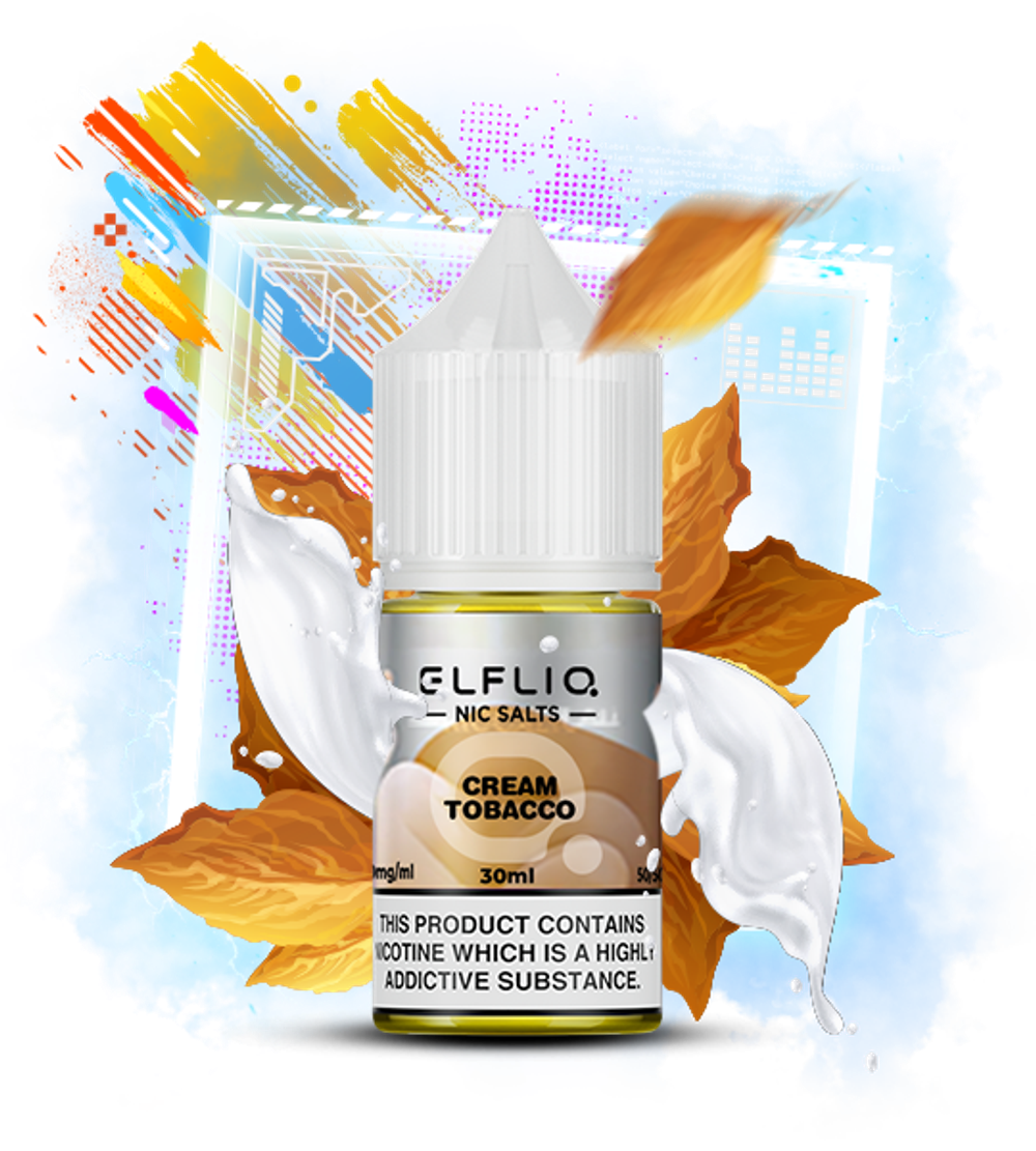 ELFLIQ - Cream Tobacco (30ml)