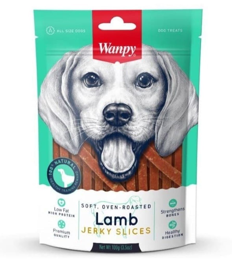 Wanpy Dog соломка из мяса ягненка 100 г