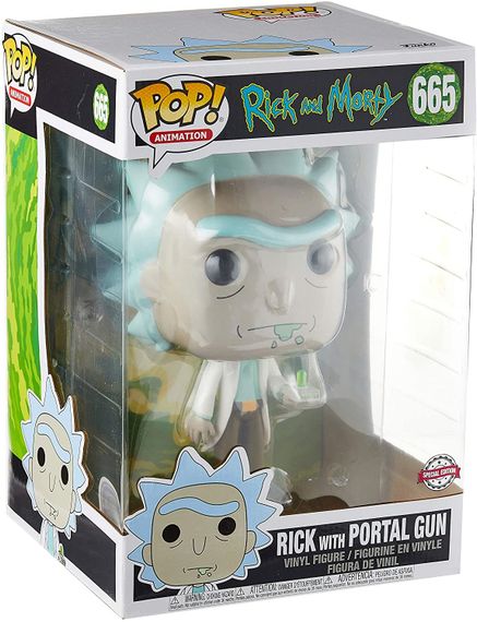 Funko POP Animation: Rick &amp; Morty - Rick Action Figure