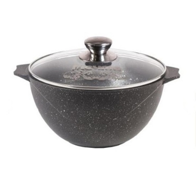 Казан для плова 6,0 л АП Гранит 1/3