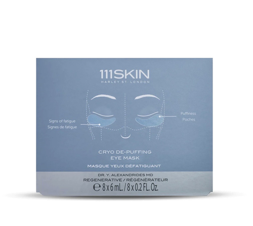 МАСКА-ПАТЧИ ДЛЯ ГЛАЗ С АНТИОТЁЧНЫМ КРИО ЭФФЕКТОМ (8шт) 111SKIN