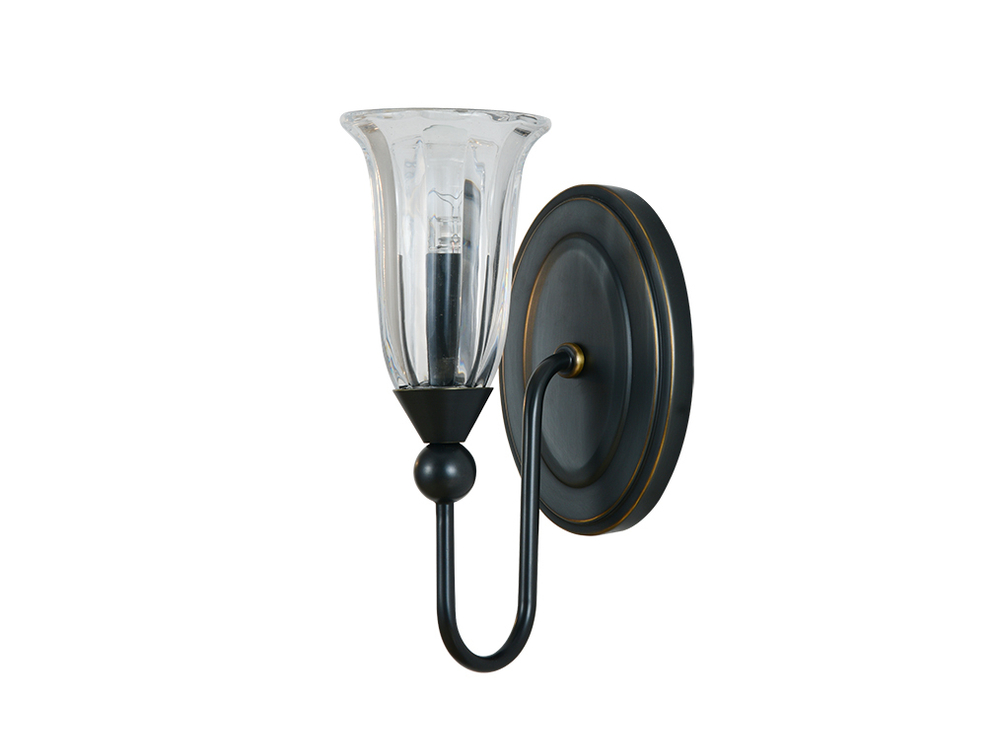 Настенный светильник Newport MARGO 3711/A black+gold, М0070527