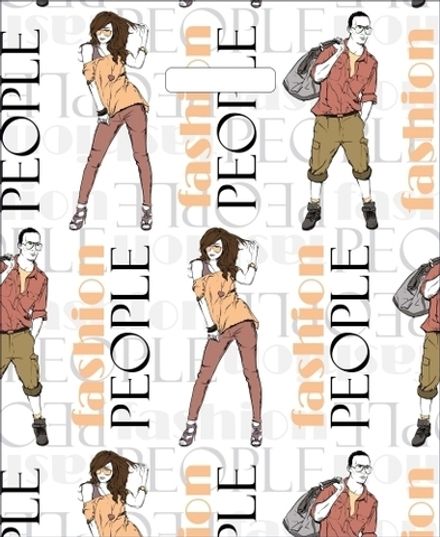 Пакет пэ с вырубной ручкой "Стильные" 36х43см, 35мкм (50/1000шт)