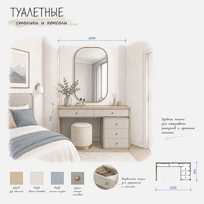 Туалетные столики