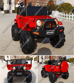 Детский электромобиль "Wrangler 218" красный, стандартная комплектация