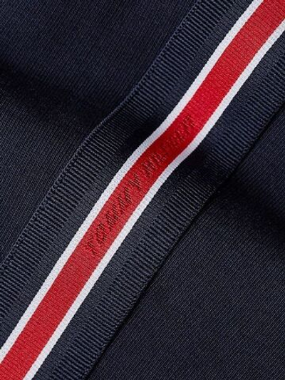 Мужские теннисные штаны Tommy Hilfiger Relaxed Tommy Tape Sweatpants - desert sky