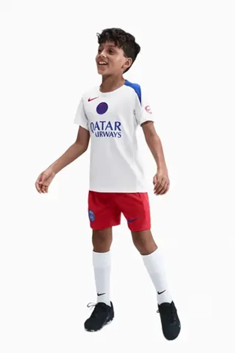 Футболка Nike PSG 25/26 Strike Junior - белый