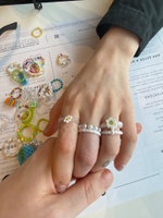 pearl easy rings set