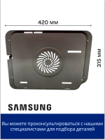 Крышка корпуса сборки духового шкафа DG94-04135B Samsung