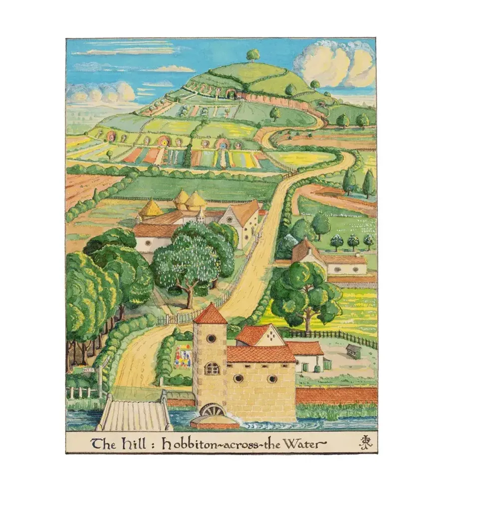 Артбук Рисунки Дж. Р. Р. Толкина