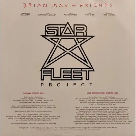 Brian May + Friends – Star Fleet Project LP