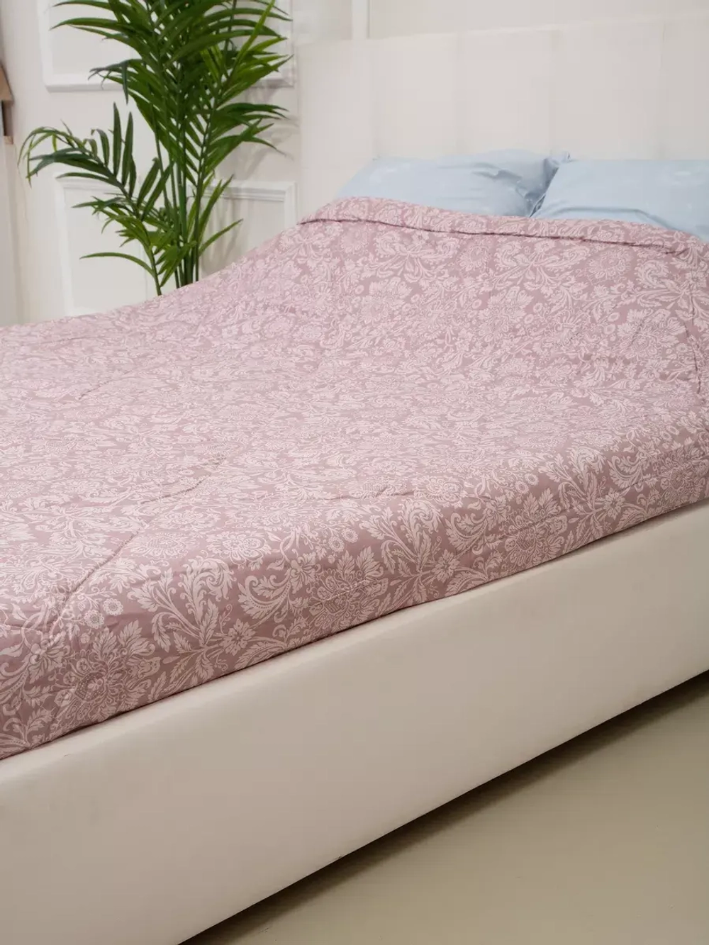 Одеяло евро зимнее всесезонное лен 200х220