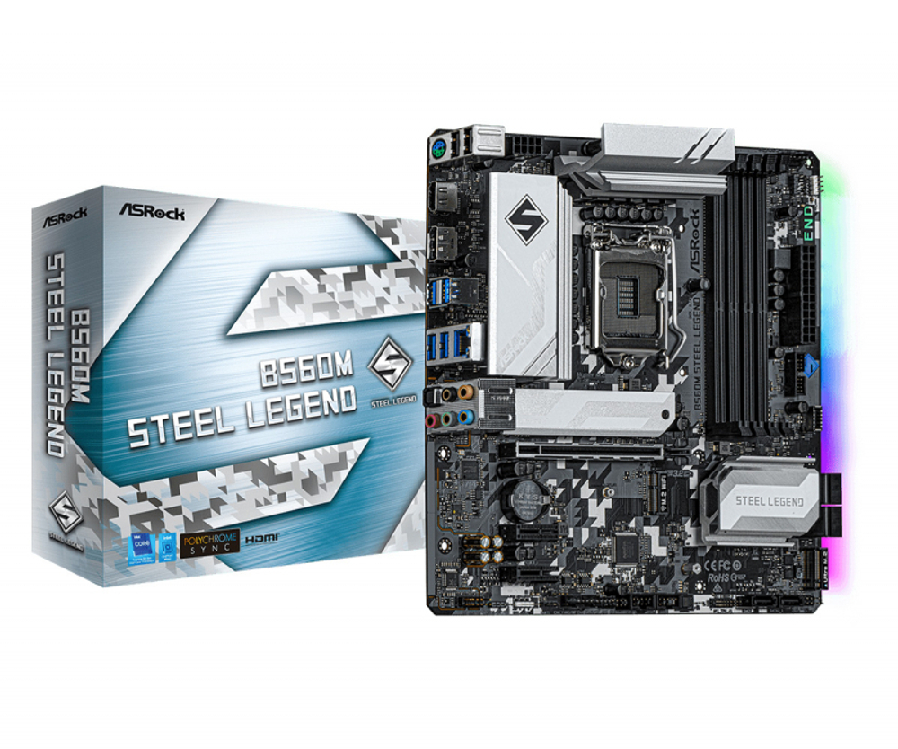 Материнская плата ASRock B560M STEEL LEGEND