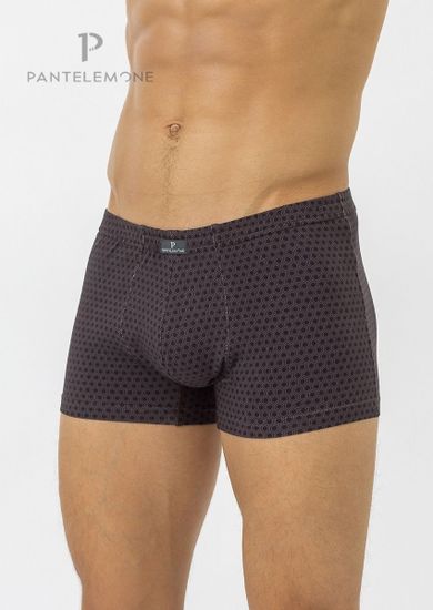 Трусы мужские боксеры Pantelemone PMH-1177, соты коричневые