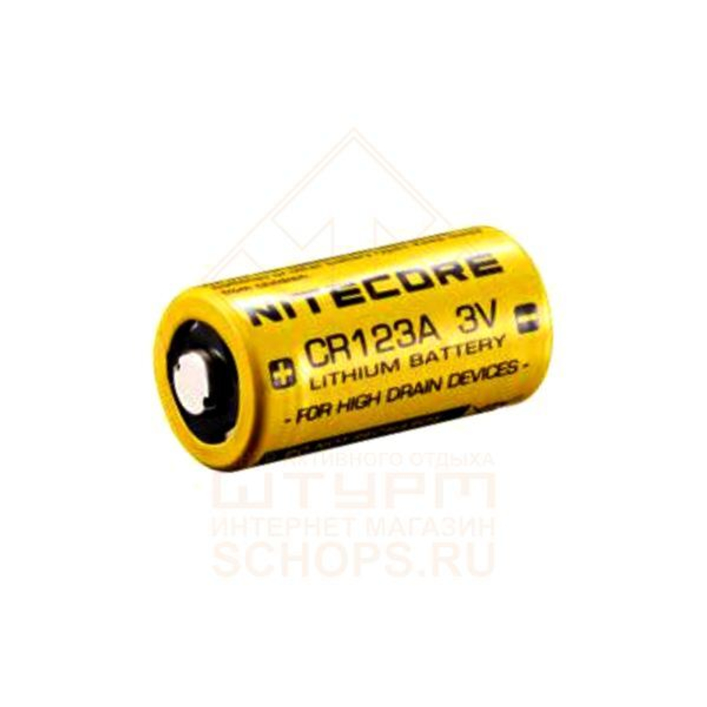 Батарея Nitecore CR123A Li-ion
