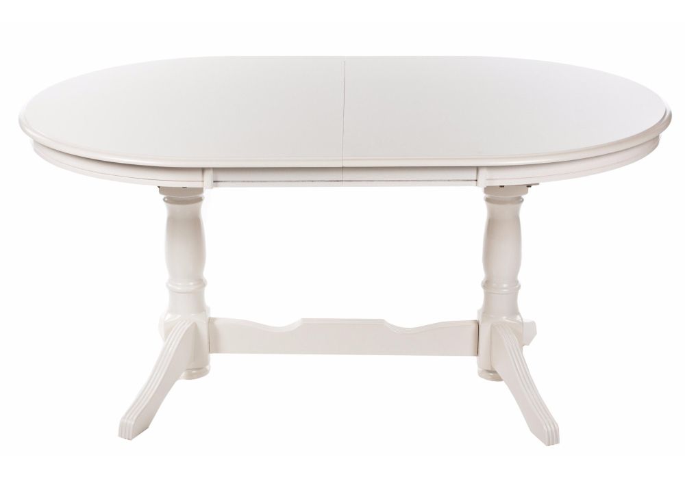 Стол раскладной Europa 160(276)х100х75 молочный