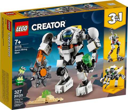 Конструктор LEGO 31115 Creator Космический робот для горных работ