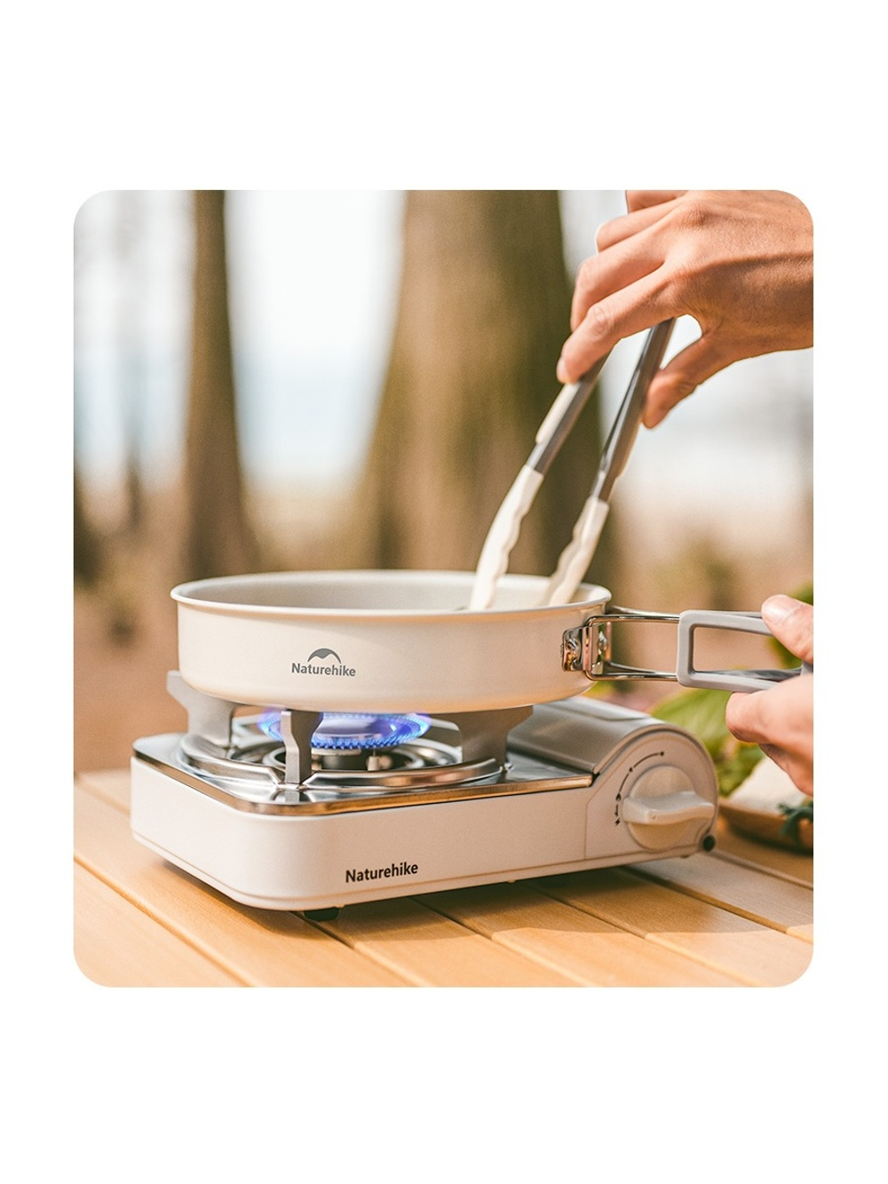 Набор посуды Naturehike туристический 3 предмета, керамическое покрытие