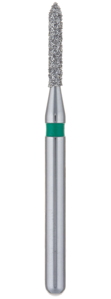Бор алмазный зеленый Frank Dental типа FG - D.877.010.G.FG